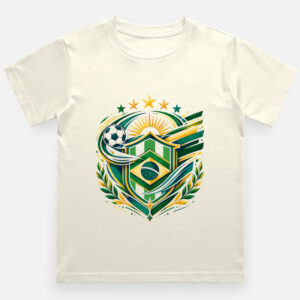 Brazil Fan Boy Boy's Crew Neck T-Shirt
