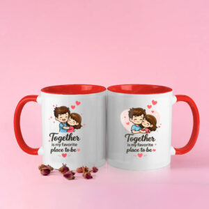 Together is my favorite place Color Coffee Mug